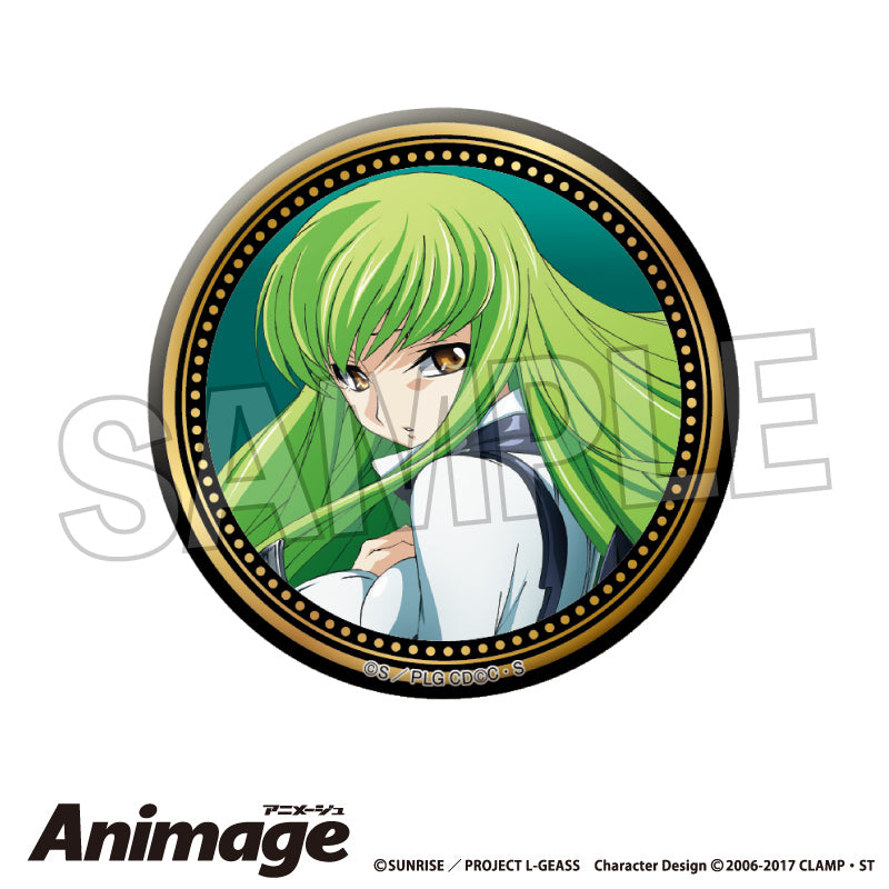 Code Geass: Lelouch of the Rebellion_Animage Giragira Can Badge vol.3 - N