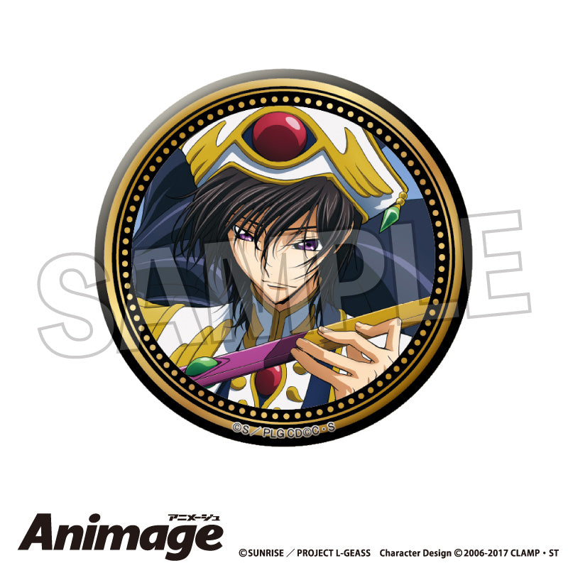 Code Geass: Lelouch of the Rebellion_Animage Giragira Can Badge vol.3 - O