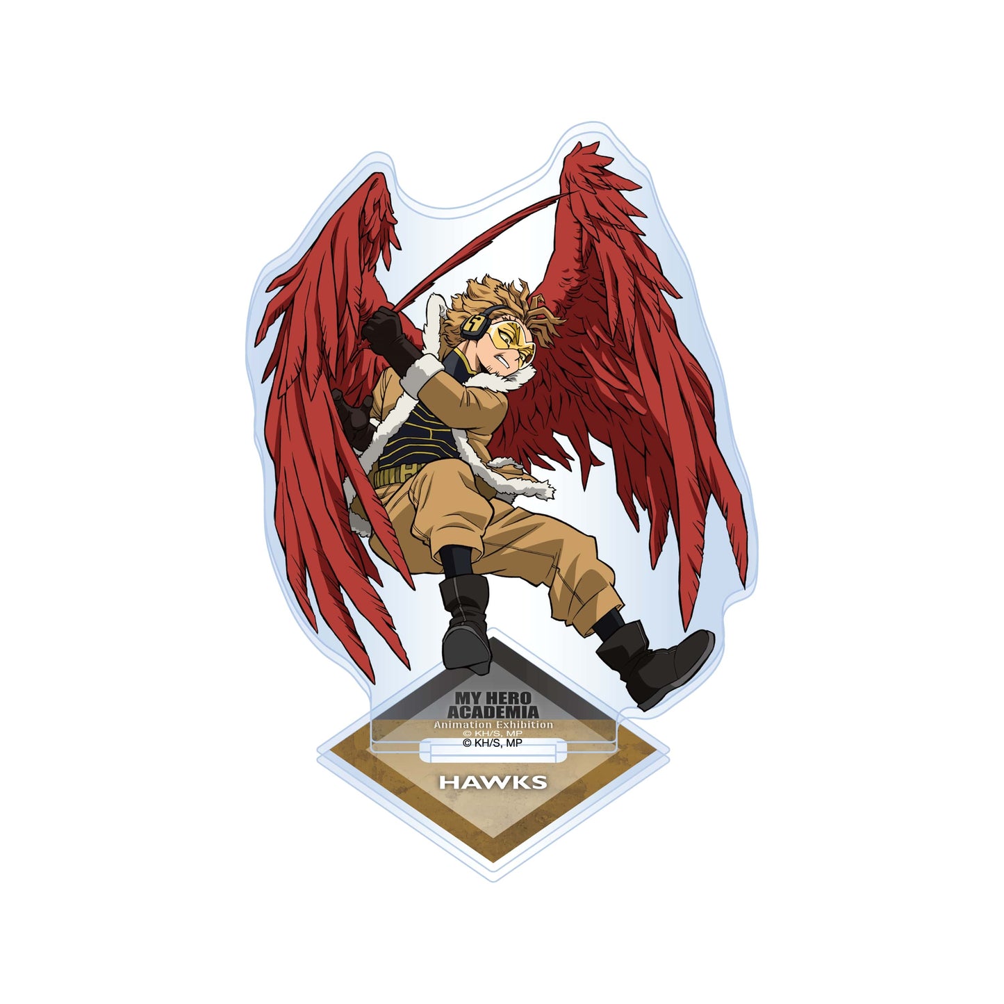 My Hero Academia_Animation Exhibition – All-Out War Arc Acrylic Stand  -  Hawks