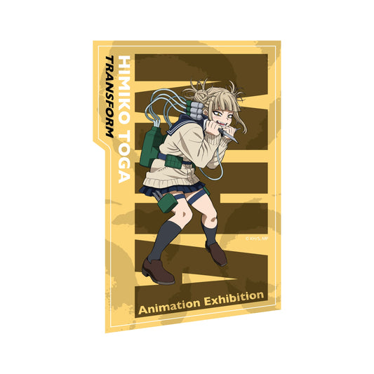 My Hero Academia_Animation Exhibition – All-Out War Arc Die-Cut Sticker  -  Himiko Toga