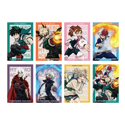 My Hero Academia_Animation Exhibition – All-Out War Arc Postcard Set (14-Card Set)