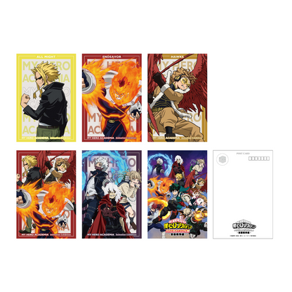 My Hero Academia_Animation Exhibition – All-Out War Arc Postcard Set (14-Card Set)