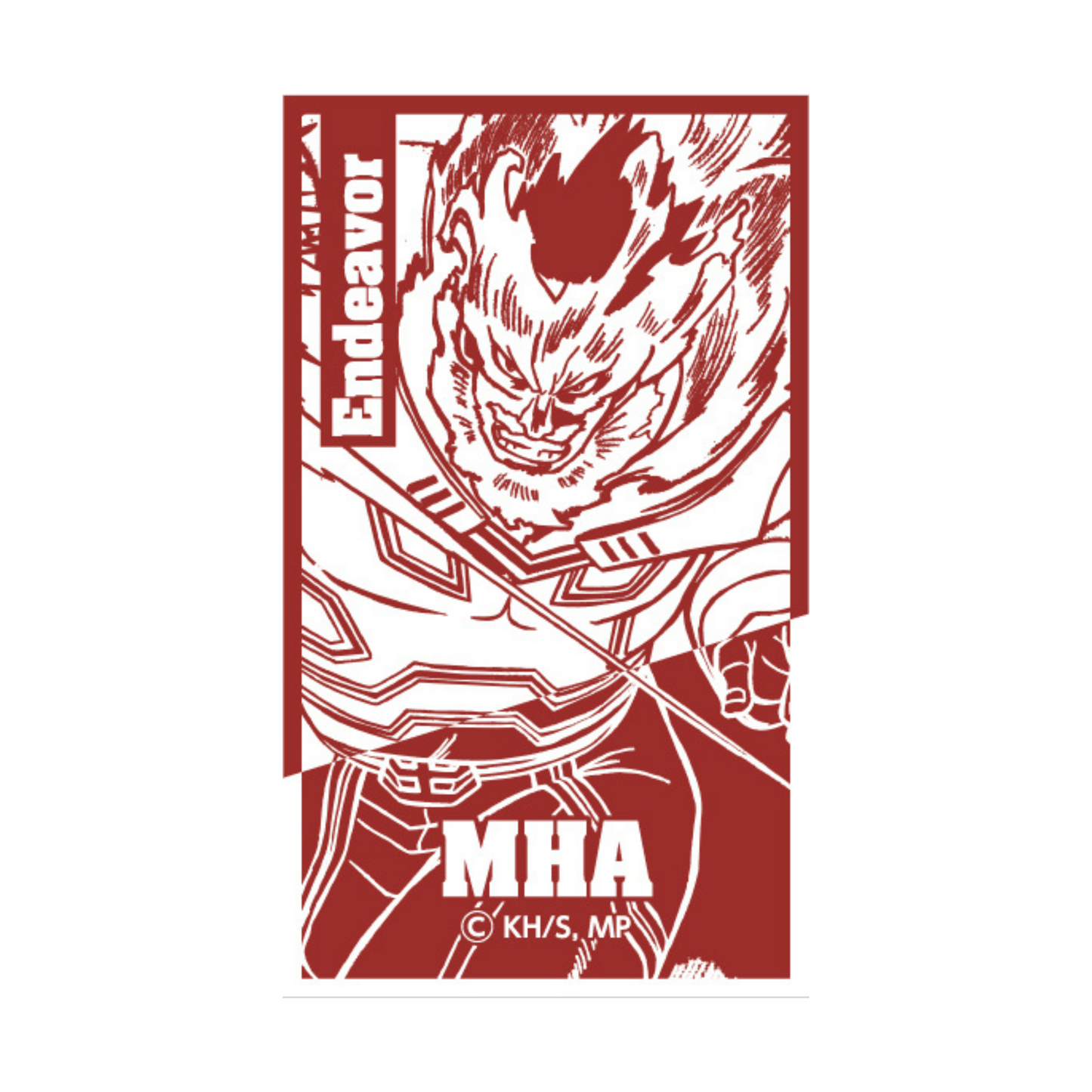 My Hero Academia_Animation Exhibition – All-Out War Arc Uni-ball One F Pen  -  Endeavor