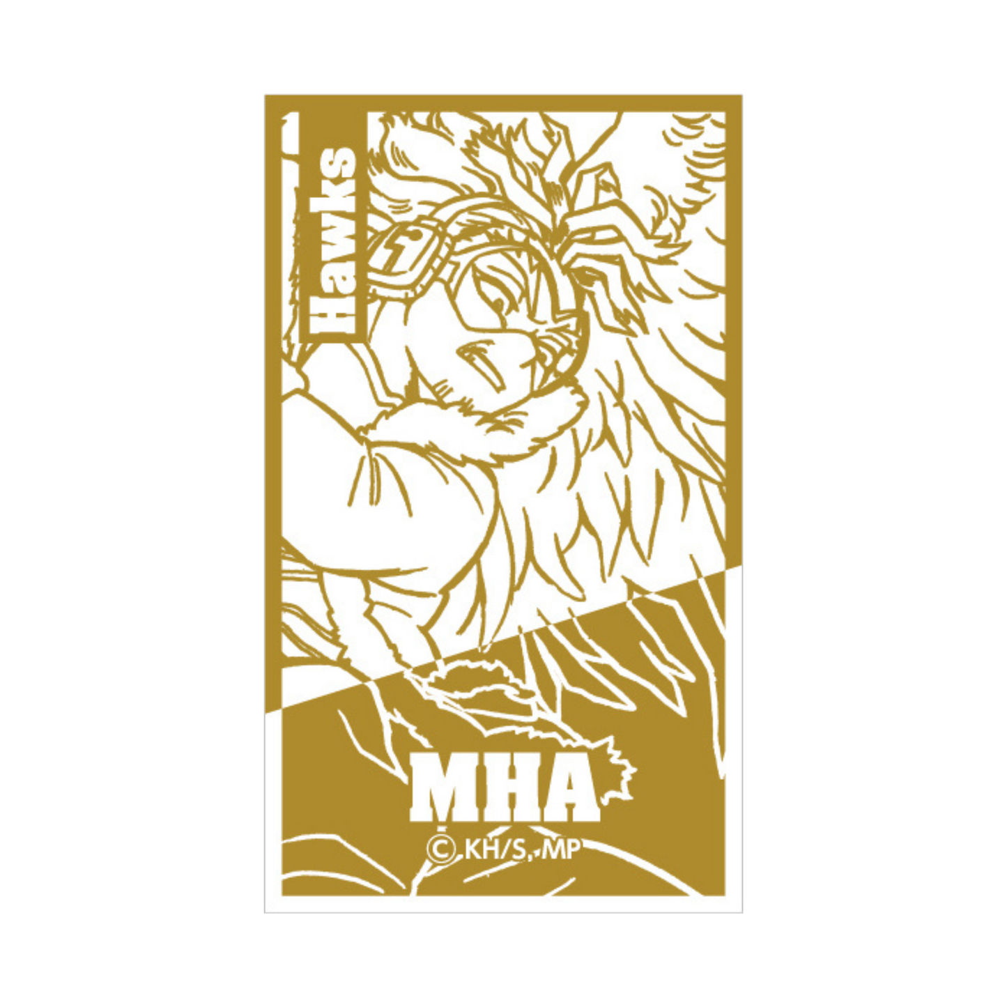 My Hero Academia_Animation Exhibition – All-Out War Arc Uni-ball One F Pen  -  Hawks