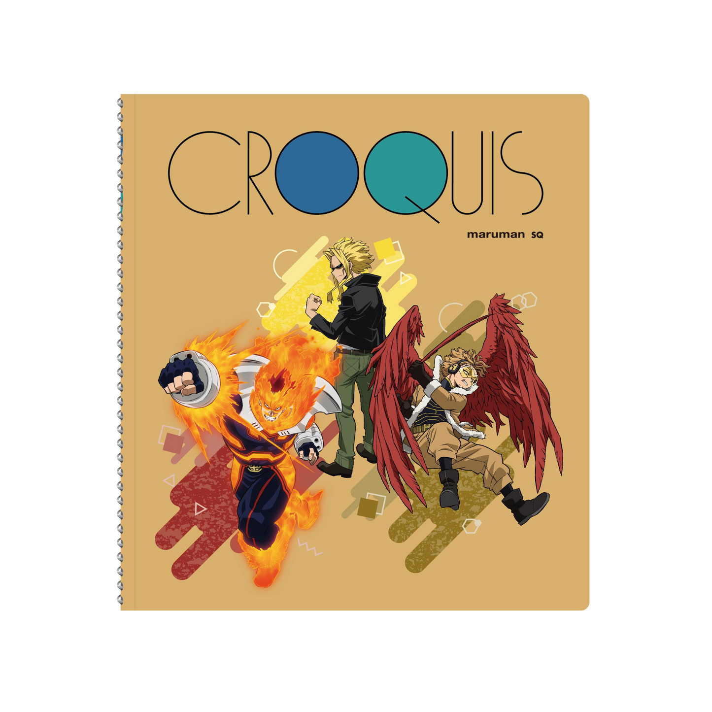 My Hero Academia_Animation Exhibition – All-Out War Arc Sketch Book  -  B (All Might, Endeavor, Hawks)