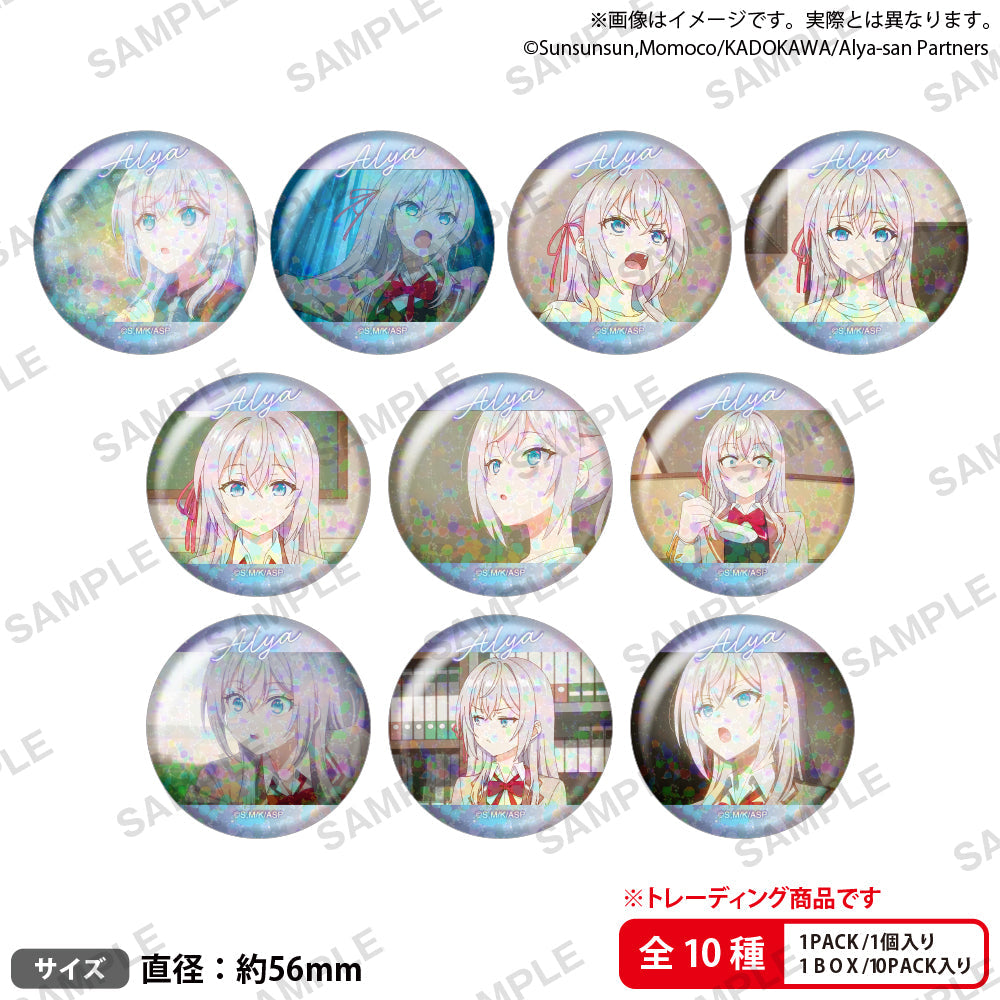 Alya Sometimes Hides Her Feelings in Russian_Trading Hologram Can Badge Vol.1 [Blind Bag Total 10 Types]