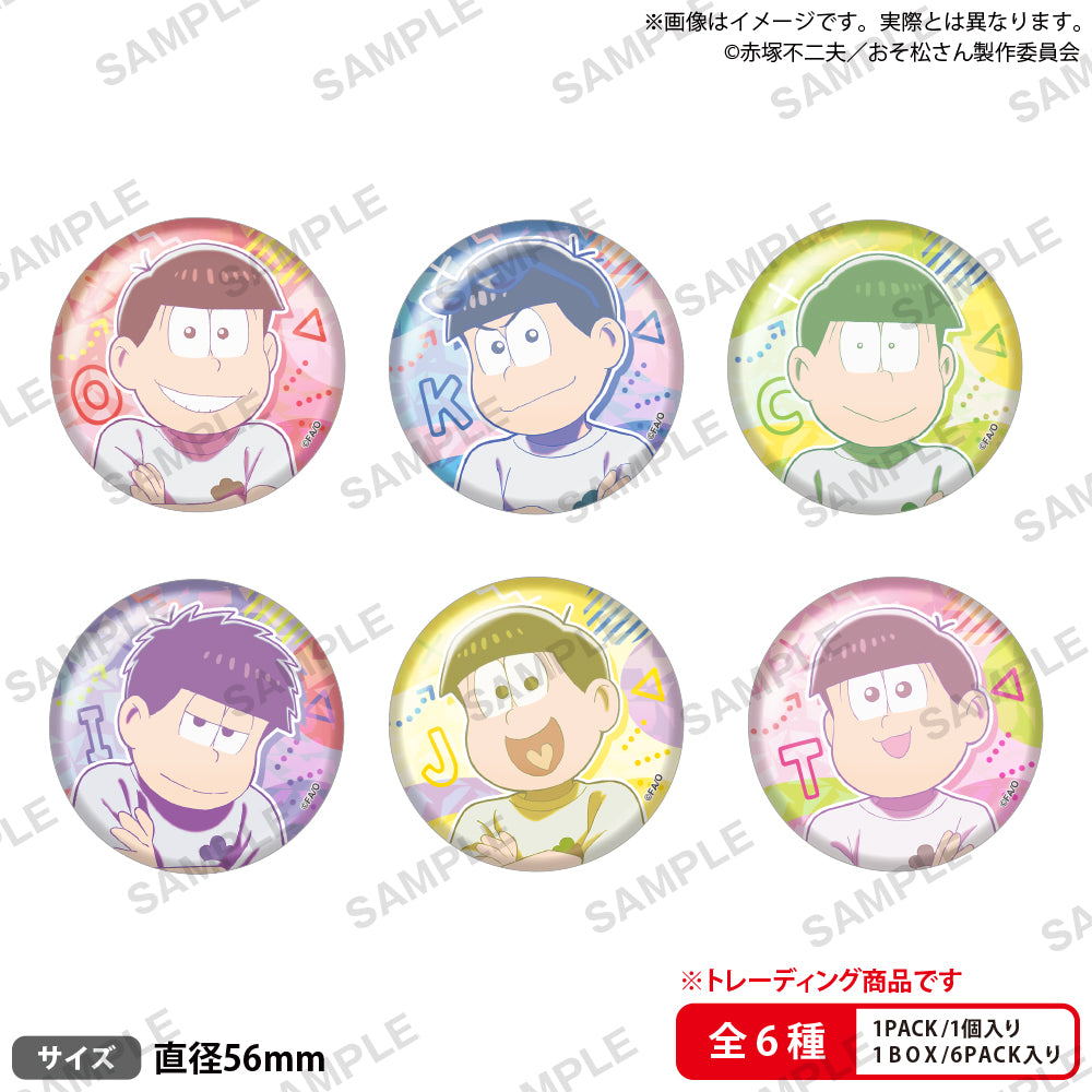 Osomatsu-san_Trading Hologram Can Badge Vol.2 City Pop ver. [Blind Bag Total 6 Types]