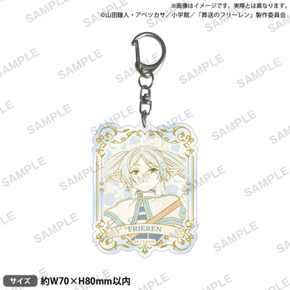 Frieren: Beyond Journey’s End_Washi-Style Acrylic Keychain nostalgic ver. - Frieren