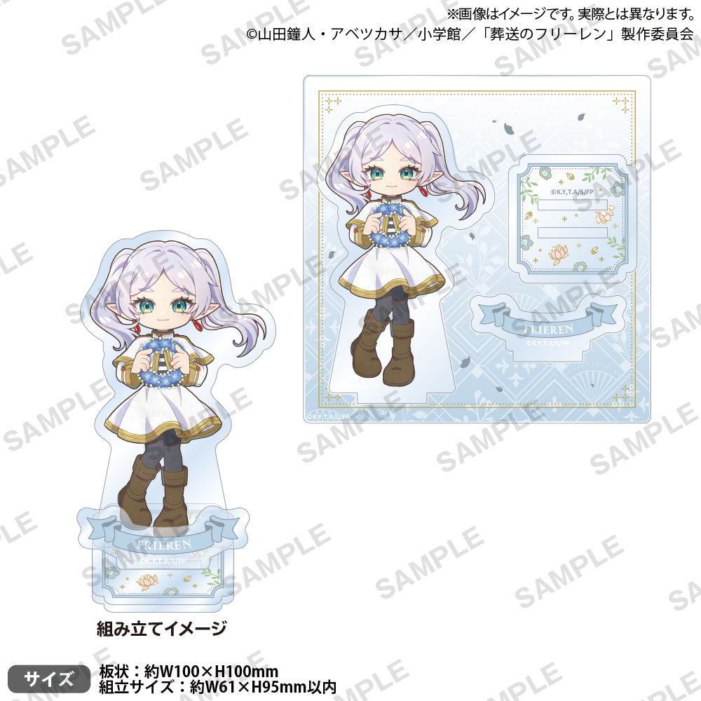 Frieren: Beyond Journey’s End_มินิสแตนด์อะคริลิกไดโอรามา คอลเลกชันดอกไม้ - Frieren