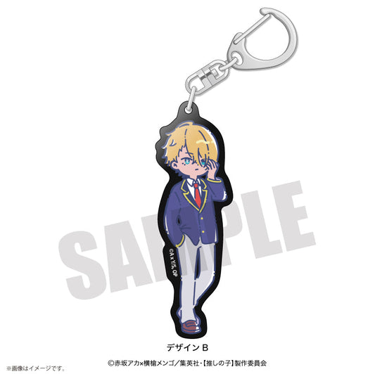 [Oshi no ko]_Retropop_Acrylic Keychain  -  B Aqua