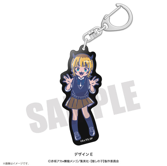[Oshi no ko]_Retropop_Acrylic Keychain  -  E MEM-cho