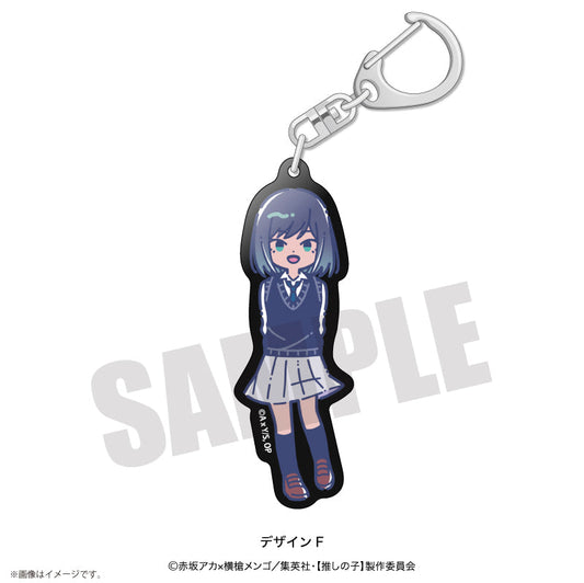 [Oshi no ko]_Retropop_Acrylic Keychain  -  F Akane Kurokawa