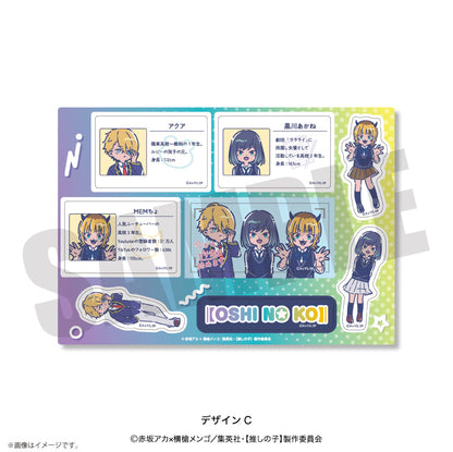 [Oshi no ko]_Retropop_A5 Sticker  -  C