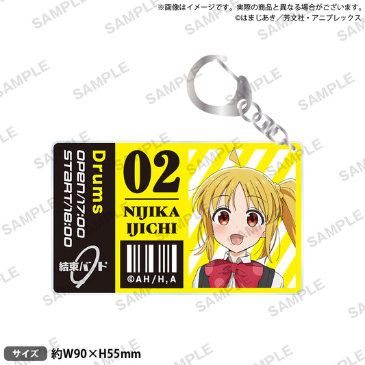 Bocchi the Rock!_Acrylic Keychain - Nijika Ijichi