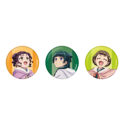 The Apothecary Diaries_Four Seasons Can Badge Set (Winter Peony) [3-Piece Set]
