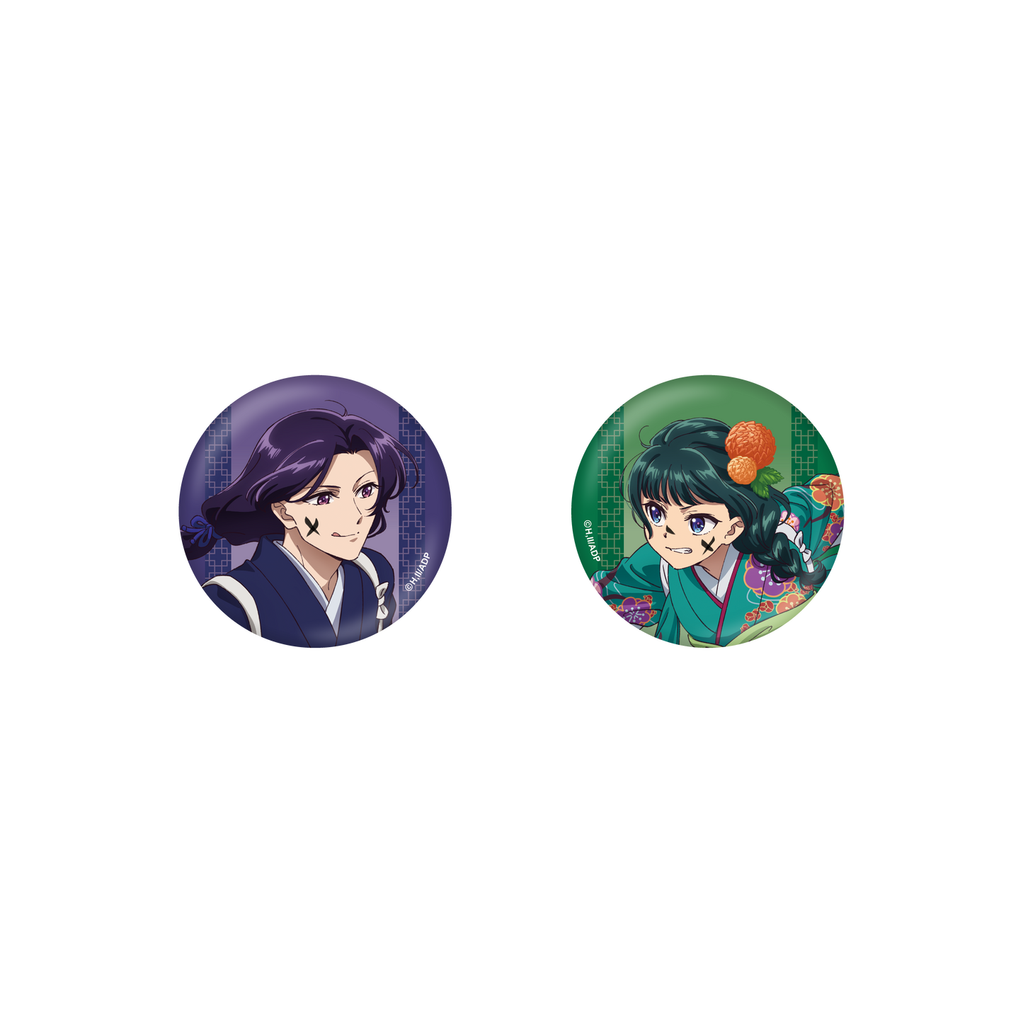 The Apothecary Diaries_Four Seasons Can Badge Set (New Year: Battledore) [2-Piece Set]