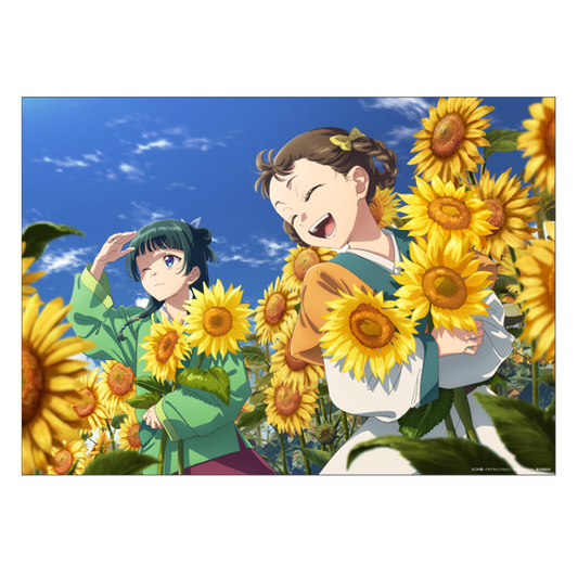 The Apothecary Diaries_Four Seasons A3 Clear Poster - August Sunflower
