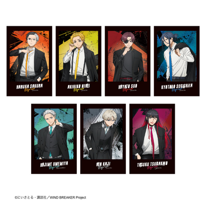 WIND BREAKER_ฟิล์มรูปถ่ายอินสแตนท์ (คอลเลกชันชุดสูท) (สุ่ม 7 แบบ)