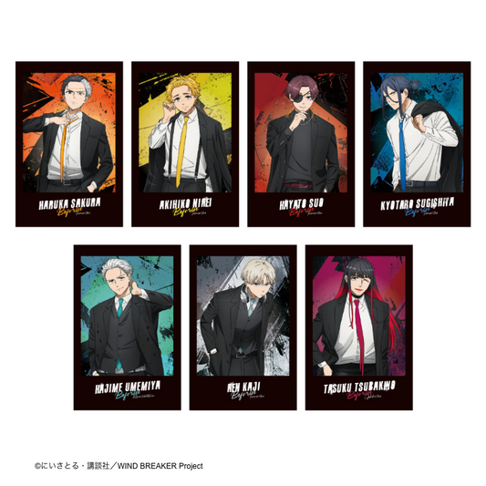 WIND BREAKER_ฟิล์มรูปถ่ายอินสแตนท์ (คอลเลกชันชุดสูท) (สุ่ม 7 แบบ)