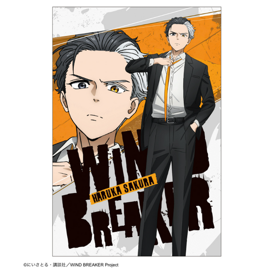 WIND BREAKER_โปสการ์ด (คอลเลกชันชุดสูท) - Haruka Sakura