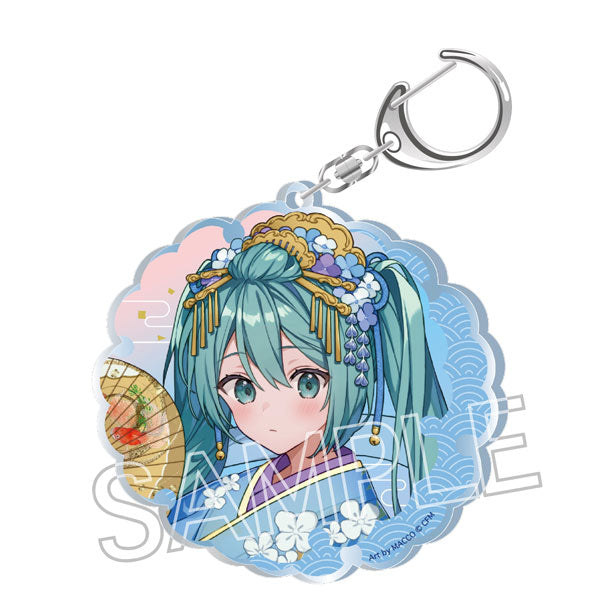 Hatsune Miku_Hyakki Yako: Reien Acrylic Keychain - B Mermaid