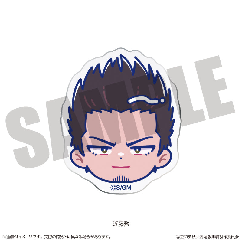 Gintama_the Movie Yoshiwara in Flames Arc Trading Newtro Face Clip [Blind Box Total 10 Types]
