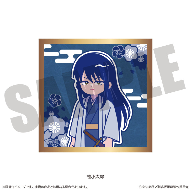 Gintama_the Movie Yoshiwara in Flames Arc Trading Newtro Glitter Mini Shikishi [Blind Box Total 10 Types]