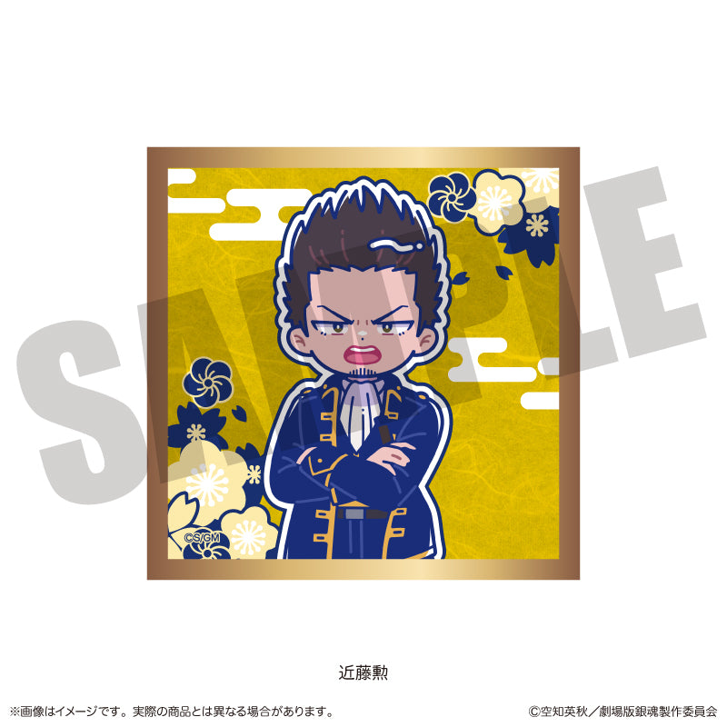 Gintama_the Movie Yoshiwara in Flames Arc Trading Newtro Glitter Mini Shikishi [Blind Box Total 10 Types]