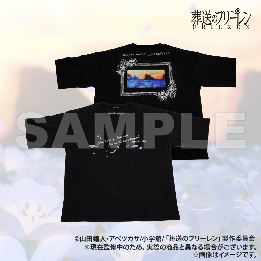 Frieren: Beyond Journey’s End_Amicis Sougetsu-sou T-Shirt  -  Black M