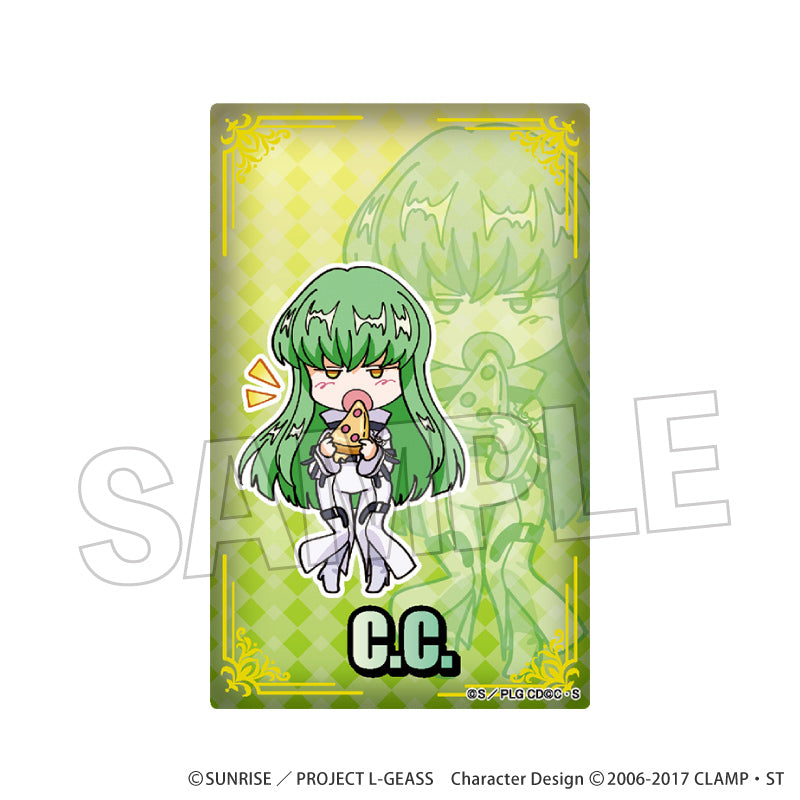 Code Geass: Lelouch of the Rebellion_DOTABATA! Series Acrylic Card - C.C. (Straitjacket)