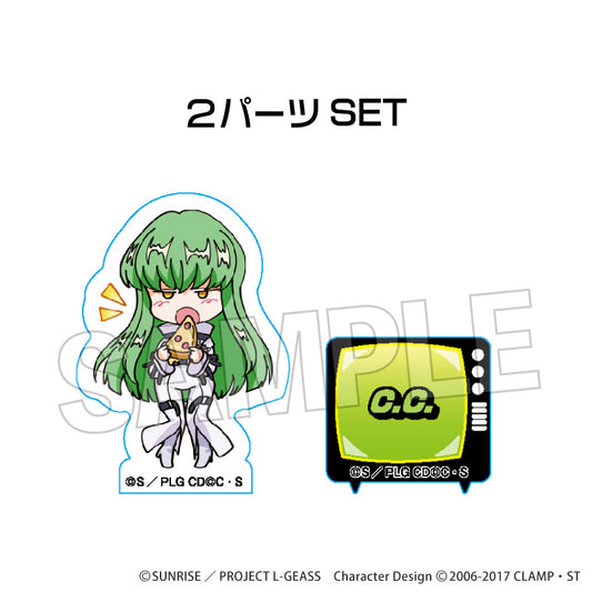Code Geass: Lelouch of the Rebellion_DOTABATA! Series บล็อกอะคริลิคแบบซ้อนได้ (มินิ) - C.C. (Straitjacket)