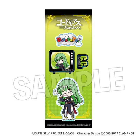 Code Geass: Lelouch of the Rebellion_DOTABATA! Series Sticker - C.C. (Black Knights)