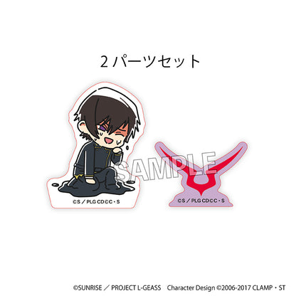 Code Geass: Lelouch of the Rebellion_ATSUI Series บล็อกอะคริลิคแบบซ้อนได้ (มินิ) - Lelouch (School Uniform)