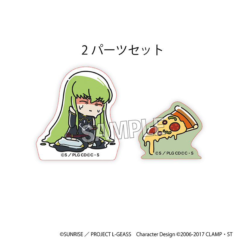 Code Geass: Lelouch of the Rebellion_ATSUI Series Stacking Block Mini - C.C. (Black Knights)