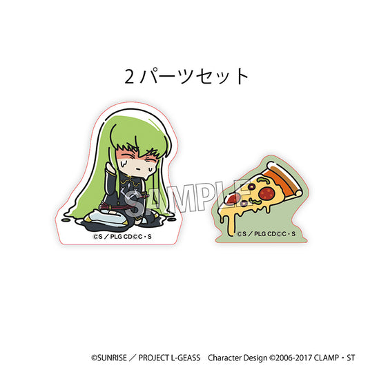 Code Geass: Lelouch of the Rebellion_ATSUI Series Stacking Block Mini - C.C. (Black Knights)