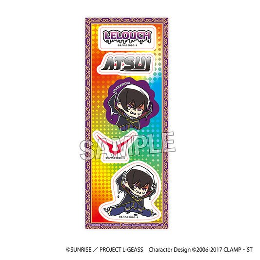 Code Geass: Lelouch of the Rebellion_ATSUI Series Sticker - Lelouch (Zero)