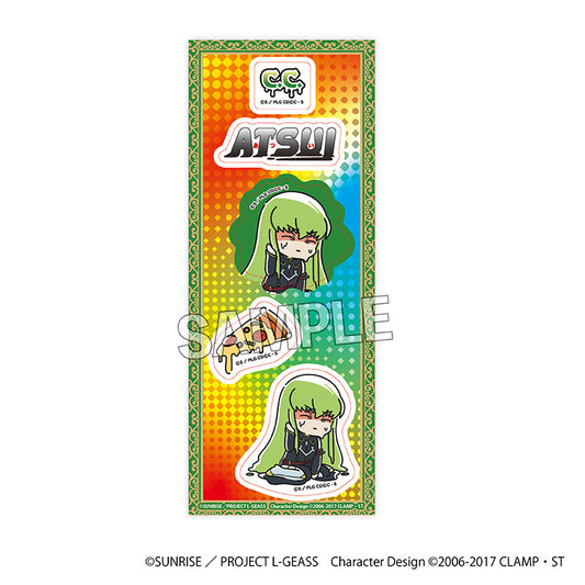 Code Geass: Lelouch of the Rebellion_ATSUI Series Sticker - C.C. (Black Knights)