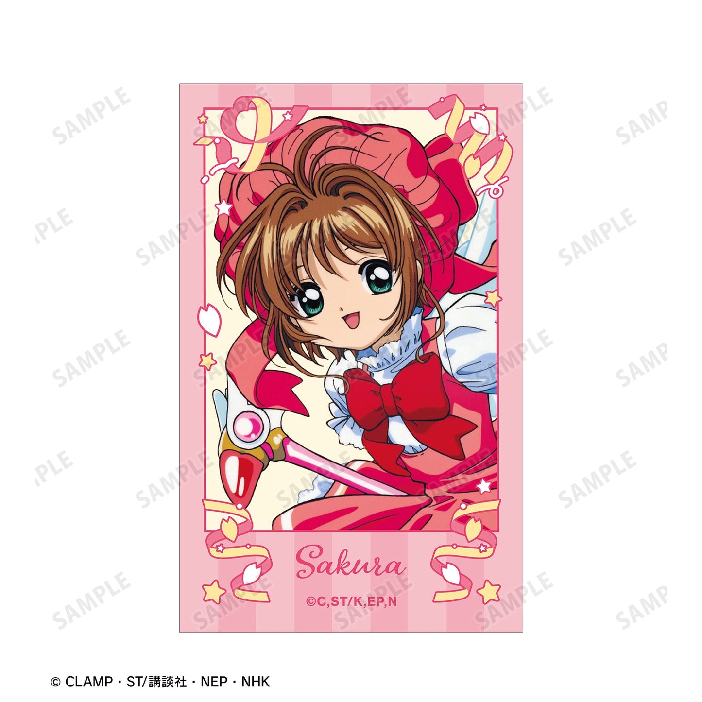 Cardcaptor Sakura_ชุดการ์ดภาพวาด 5 ใบ
