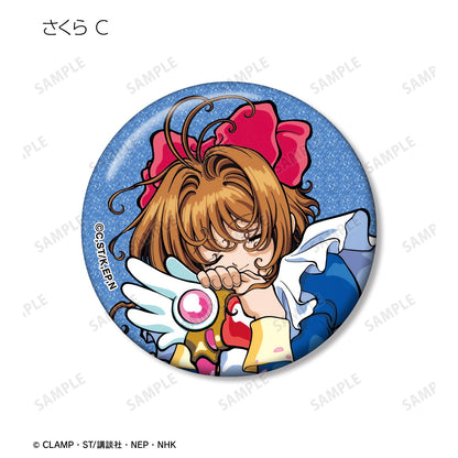 Cardcaptor Sakura_เข็มกลัดกลิตเตอร์ลาย Sakura (แบบสุ่ม รวมทั้งหมดทั้งหมด 8 แบบ)