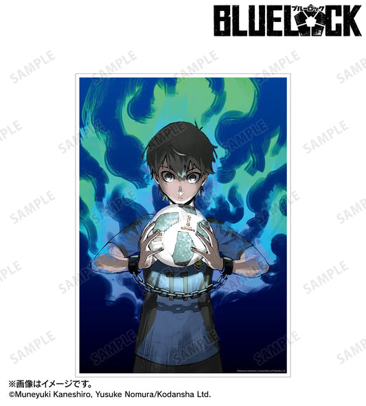 BLUE LOCK_A3 Matte Poster Cover Illustration - Issue 2018 No.35