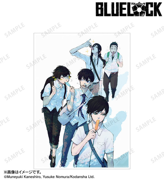 BLUE LOCK_A3 Matte Poster Color Illustration - Episode 100
