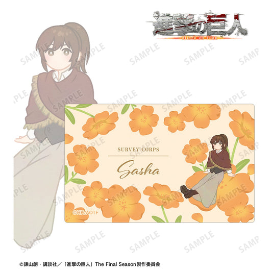 Attack on Titan_Botania Vol.3_Card Sticker - Sasha