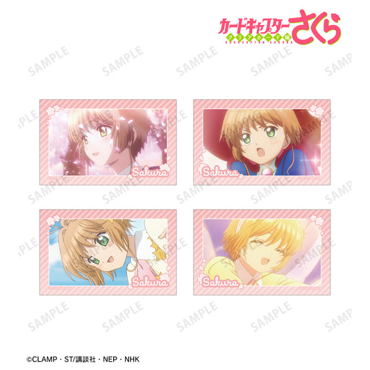Cardcaptor Sakura_Clear Card Edition Scene Illustration Card Set of 4 - Sakura Kinomoto