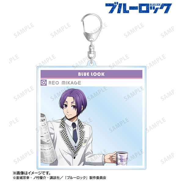 BLUE LOCK_Morning Routine ver. SNS-Style BIG Acrylic Keychain - Reo Mikage