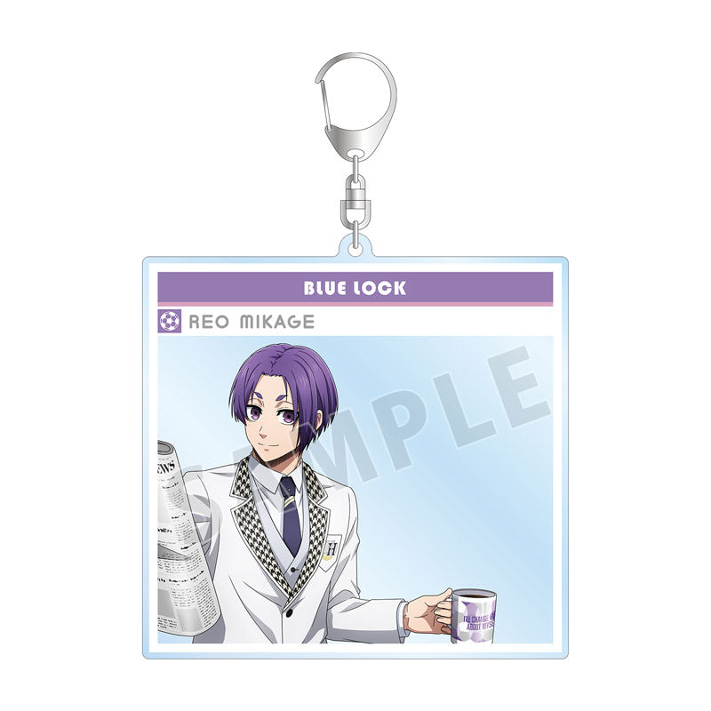 BLUE LOCK_Morning Routine ver. SNS-Style BIG Acrylic Keychain - Reo Mikage