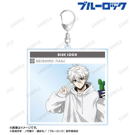 BLUE LOCK_เข็มกลัดขนาดใหญ่ คอลเลกชันกิจกรรมยามเช้า สไตล์ SNS - Seishiro Nagi