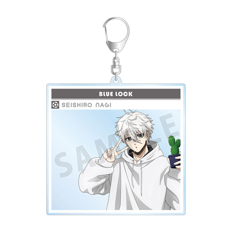 BLUE LOCK_เข็มกลัดขนาดใหญ่ คอลเลกชันกิจกรรมยามเช้า สไตล์ SNS - Seishiro Nagi