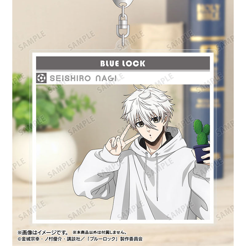 BLUE LOCK_เข็มกลัดขนาดใหญ่ คอลเลกชันกิจกรรมยามเช้า สไตล์ SNS - Seishiro Nagi
