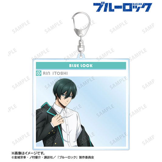 BLUE LOCK_เข็มกลัดขนาดใหญ่ คอลเลกชันกิจกรรมยามเช้า สไตล์ SNS - Rin Itoshi