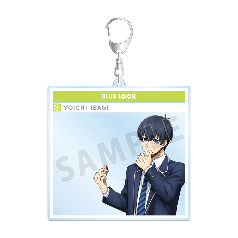 BLUE LOCK_Morning Routine ver. SNS-Style BIG Acrylic Keychain - Yoichi Isagi